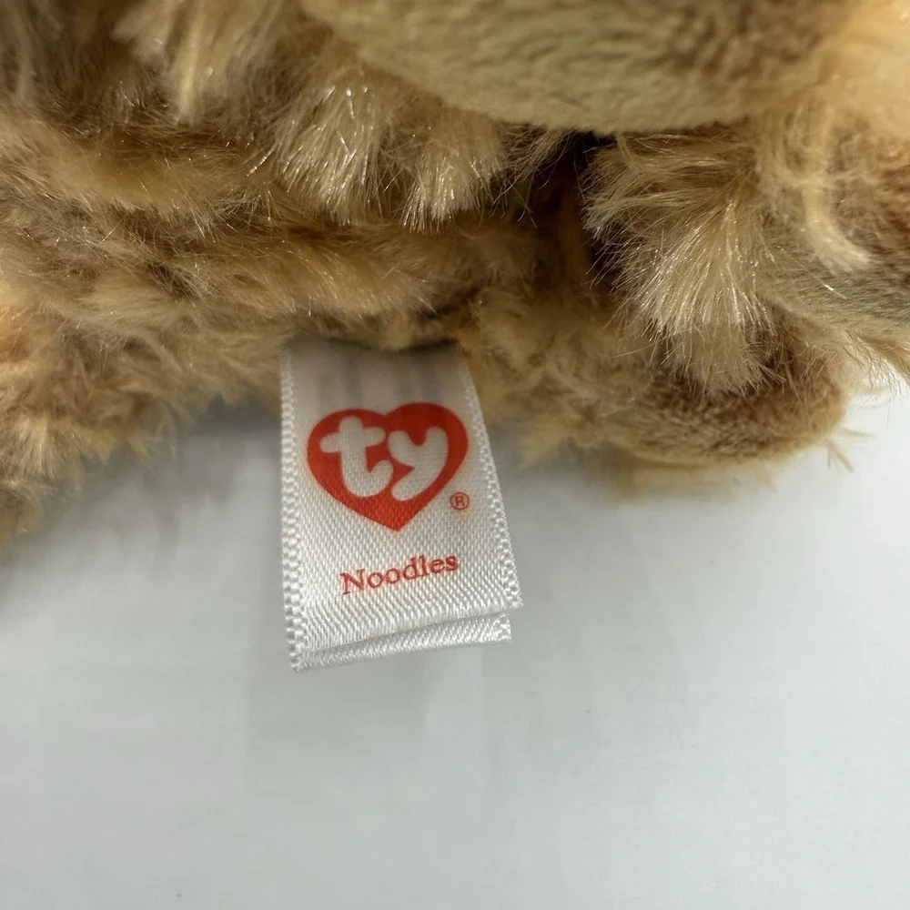 Ty Beanie Boos Set of 2 Duke (2018)  And Noodles(2023) 6